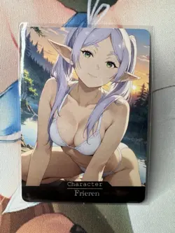 Frieren Frieren Beyond Journey’s End hentai Anime Doujin Waifu Custom Art Card - Image 1