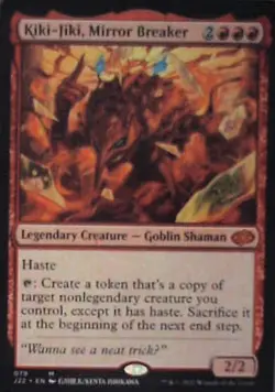 Kiki-Jiki, Mirror Breaker - Jumpstart 2022: #79, Magic: The Gathering Nm R238 - Image 1