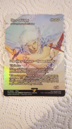 MTG HERO OF LIGHT ADELINE RESPLENDENT CATHAR (FOIL) R1 SHOWCASE THROUGH THE AGES - Image 2