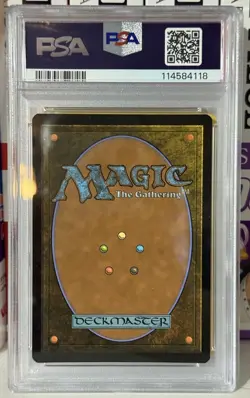 2025 MTG Deadpool Secret Lair #869 Blacker Lotus PSA 9 Mint - Image 2