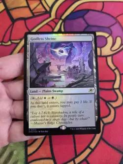 Godless Shrine Edge of Eternities Foil MTG NM - Image 1