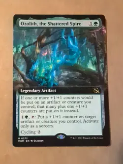 Ozolith, the Shattered Spire (Extended Art) March of the Machine Regular - Image 1