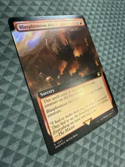 MTG Blasphemous Act #1063 Surge Foil Ext. Art R UB: Doctor Who (WHO) - Image 2