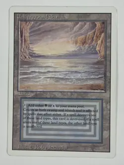 Underground Sea Revised LP Light Play MTG Magic The Gathering - Image 1
