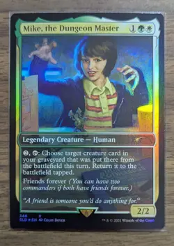 MTG Mike, the Dungeon Master Foil from Secret Lair Drop NM - Image 1
