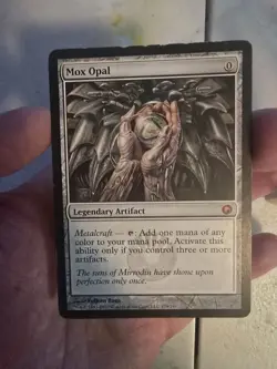 MTG Mox Opal Moderate Play, English, Scars of Mirrodin - Image 1