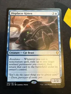 Displacer Kitten Commander Legends: Battle for Baldur's Gate Regular LP #1 - Image 1