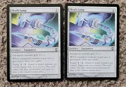MTG Skullclamp x2 2x Darksteel - Magic the Gathering - FREE SHIPPING NM-LP - Image 1