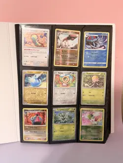 Pokemon Cards With Binder. 201 Cards in Total. - Image 1