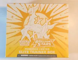 Pokemon Center Exclusive Brilliant Stars Sword & Shield Elite Trainer Box - Image 1