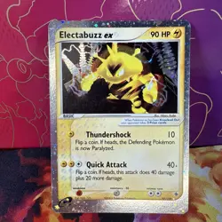 Pokemon TCG Electabuzz EX Ruby and Sapphire Holo Ultra Rare - Image 1