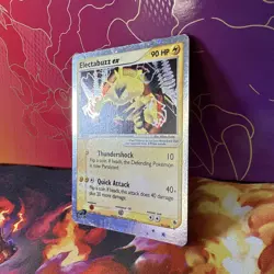 Pokemon TCG Electabuzz EX Ruby and Sapphire Holo Ultra Rare - Image 3