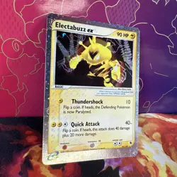 Pokemon TCG Electabuzz EX Ruby and Sapphire Holo Ultra Rare - Image 4