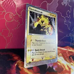 Pokemon TCG Electabuzz EX Ruby and Sapphire Holo Ultra Rare - Image 5