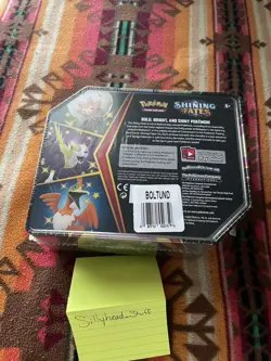 Pokemon TCG: Shining Fates Boltund V Tin Factory Sealed - Image 5