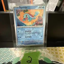 Squirtle - 007/165 - Pokemon Center Stamped 151 Promo - Brand New Sealed - Image 1