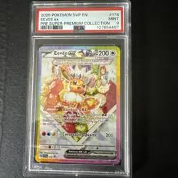 Pokemon Prismatic Evolutions Super-Premium Collection Eevee EX PSA 9 - Image 1
