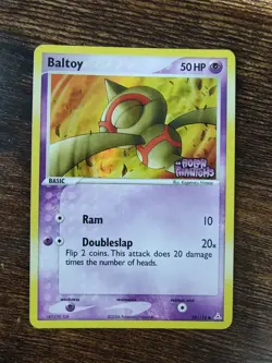 Baltoy 59/110 Ex Holon Phantoms Reverse Holo Stamped Pokemon - Image 1