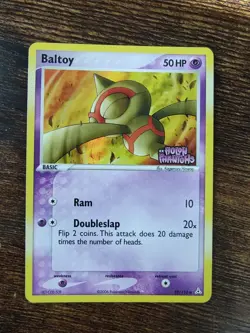 Baltoy 59/110 Ex Holon Phantoms Reverse Holo Stamped Pokemon - Image 2