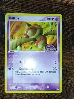 Baltoy 59/110 Ex Holon Phantoms Reverse Holo Stamped Pokemon - Image 3