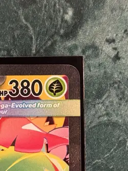 Pokemon Mega Evolutions Mega Venusaur EX Special Illustration Rare SIR NM - MINT - Image 4