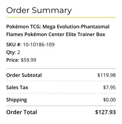 *PRE-ORDER* - Phantasmal Flames Pokemon Center ETB Sealed ✅ - Image 2