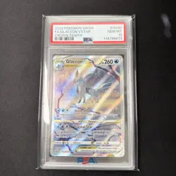 PSA 10 Glaceon Vstar GG40/GG70 Pokemon Crown Zenith Galarian Gallery Gem Mint - Image 5