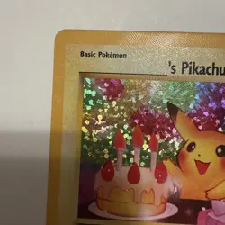 ___'s Pikachu Birthday 24/53 Celebrations Classic Collection NM Holofoil Pokemon - Image 3