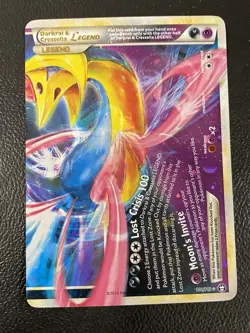 Darkrai & Cresselia Legend 100/102 - Triumphant Bottom - Pokemon 2010 - NM - Image 2