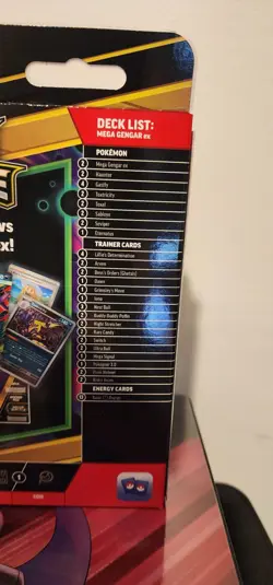 ENGLISH Pokemon TCG Battle Deck Mega Gengar EX - IN HAND! - Image 3