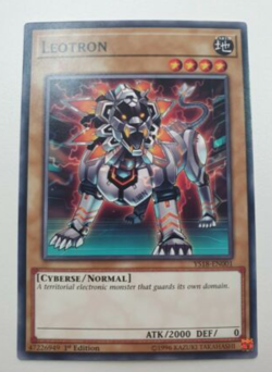 Yu-Gi-Oh! - Leotron - YS18-EN001 - Common - 1st Ed - NM/M - Image 1