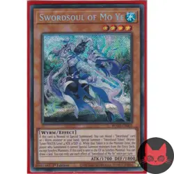 Yugioh Swordsoul of Mo Ye BODE-EN003 Secret Rare 1st Edition NM - Image 1