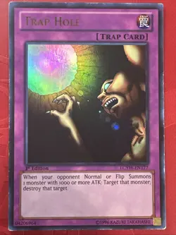 Trap Hole - LP - LCYW-EN177 - 1st Edition - Ultra Rare - Yu-Gi-Oh! TCG - Image 1