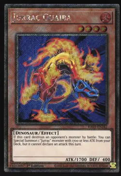 Jurrac Guaiba - RA03-EN242 - Platinum Secret Rare - Yugioh - Image 1