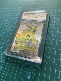 Pokemon TCG - Tyranitar ex 211/197 Full Art Card SV03 Obsidian Flames Ace 9 - Image 2