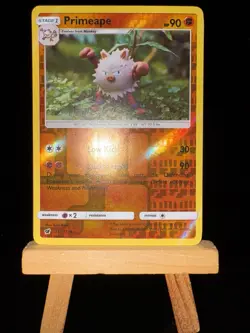 PRIMEAPE - 51/111 - Crimson Invasion - NM - Reverse Holo - Pokemon TCG Card - Image 4