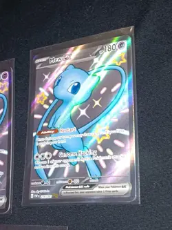 3 Total Cards- Pokemon TCG Gengar EX Temporal Forces 193/162 + 2× Mew EX 216/091 - Image 4