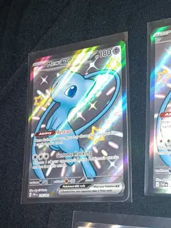 3 Total Cards- Pokemon TCG Gengar EX Temporal Forces 193/162 + 2× Mew EX 216/091 - Image 5