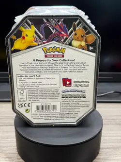 Pokemon Trading Card Game (TCG): Eevee V Powers Tin - FACTORY SEALED NEW 820650807794 - Image 3