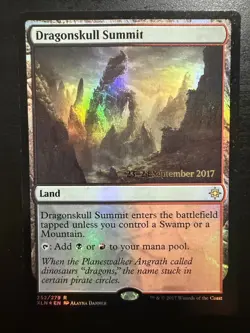 Dragonskull Summit 252 - R - Prerelease Cards - Foil - MTG - LP - Image 1