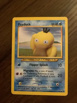 Pokemon TCG Psyduck Neo Destiny Vintage Card 79/105 NM 🔥🔥 - Image 1