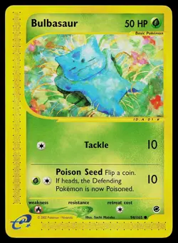 Pokemon Card - Bulbasaur Expedition 94/165 Non-Holo - Image 1