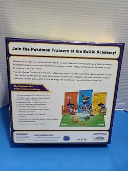 Pokemon Trading Card Game Battle Academy (Cinderace V, Pikachu V & Eevee V) NEW - Image 2