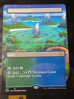 Yavimaya Coast Borderless , Dominaria United , NM , MTG, FREE SHIPPING - Image 1