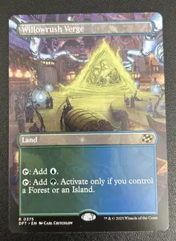 Willowrush Verge (Borderless) Aetherdrift Regular NM - Image 1