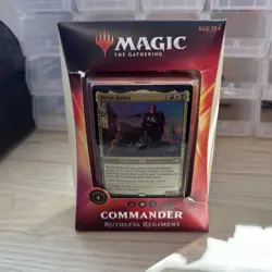 Magic the Gathering MtG Commander 2020 Ikoria RUTHLESS REGIMENT Theme Deck • NEW 630509943579 - Image 1
