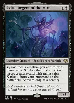 x1 Sidisi, Regent of the Mire R MTG Tarkir: Dragonstorm M/NM, English - Image 1