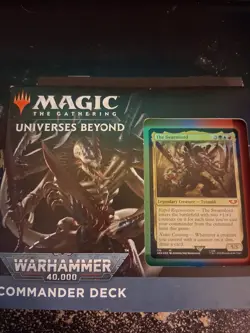 Tyranid Swarm MTG Universes Beyond Warhammer 40K Commander Deck Magic Gathering - Image 1