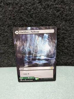 MTG Magic the Gathering Darkbore Pathway (292/551) Kaldheim LP - Image 1