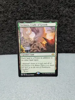 Yavimaya, Cradle of Growth [Modern Horizons 2] Magic MTG - Image 1